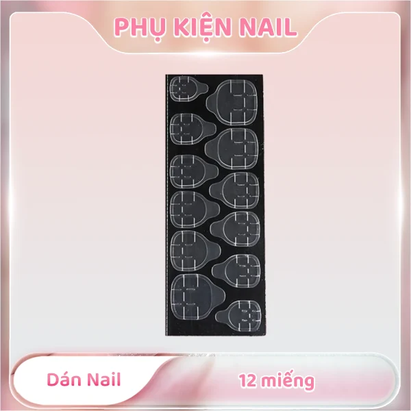 Phụ kiện dán nail 12 miếng