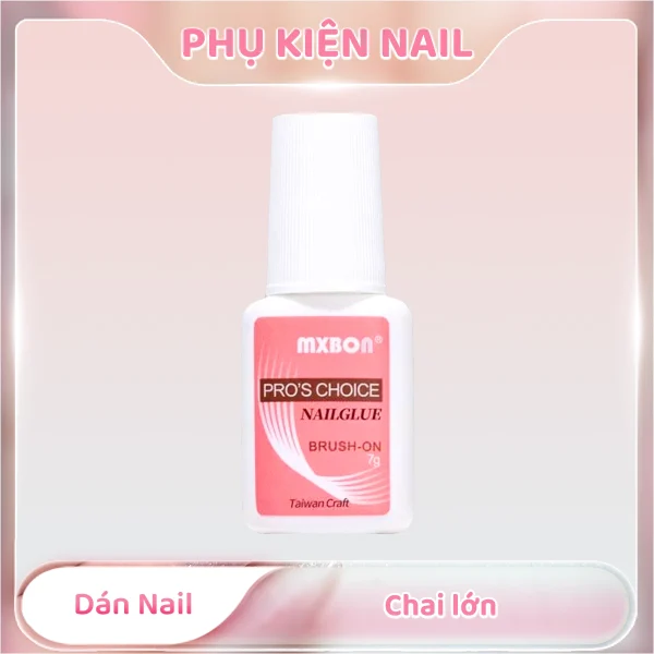 Phụ kiện dán nail chai lớn