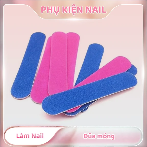 Phụ kiện làm nail dũa móng