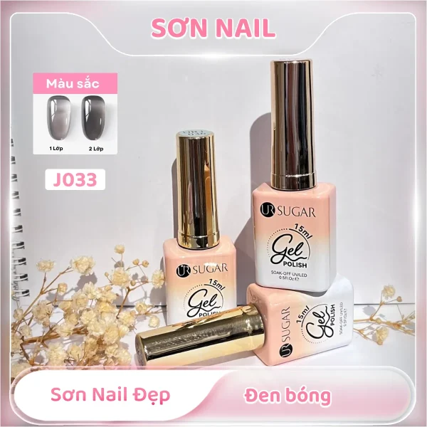 Sơn nail đẹp đen bóng