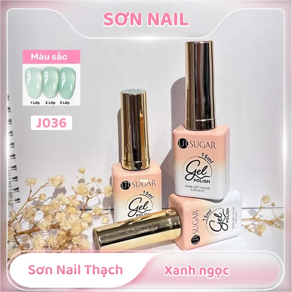 Sơn nail thạch xanh ngọc